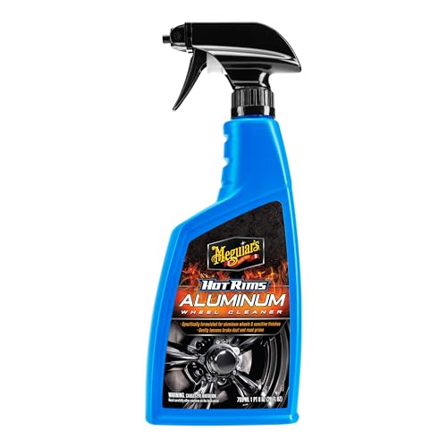 Meguiar's G14324 Hot Rims Aluminum Wheel Cleaner - 24 Oz Spray Bottle