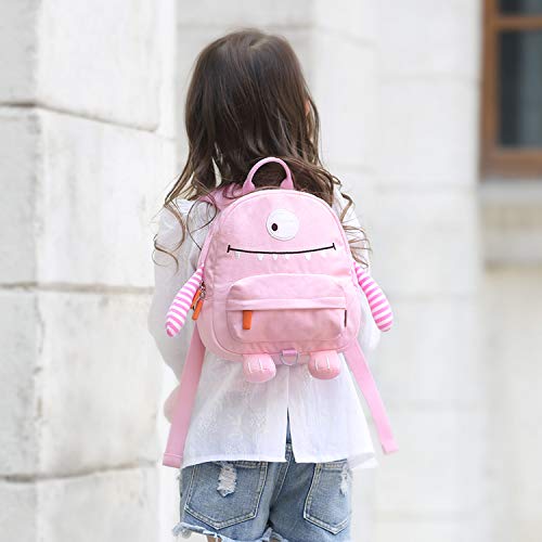 GAGAKU Toddler Backpack with Leash - Mini Kids Backpacks for Boys 2-5 Years Child Safety Backpack 3D Cartoon Animal Anti-Lost Preschool Backpack - Blue