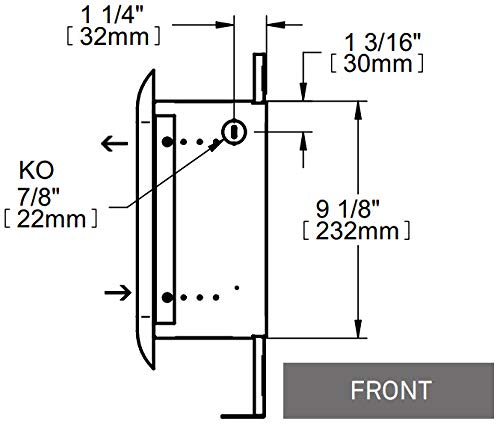 ASK1501W Ceiling Heater 1500W 120V
