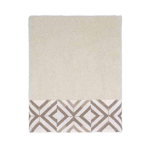 Avanti Linens Bathroom Decor Harlow Collection, Hand Towel, Ivory