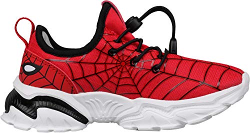 BRONAX Big Kids Shoes for Boys Youth Sneakers Size 6 Zapatos para Niños No Tie Slip Sneakers for Running Athletic Sports Tennis Gym Children Black White 40