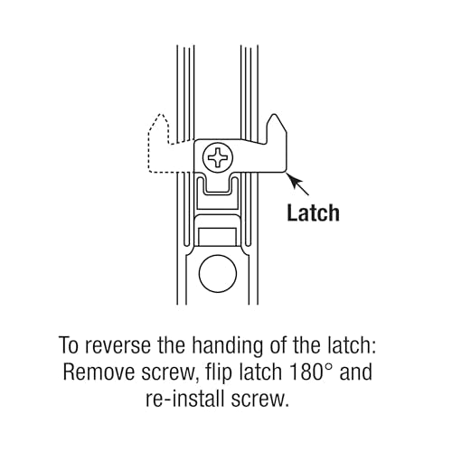 Prime-Line C 1149 Keyed Sliding Glass Door Handle Set – Replace Old or Damaged Door Handles Quickly – Wood & Chrome Plated Diecast, Hook Style, Flush Mount, Fits 6-5/8 in. Hole Spacing (1 Set)