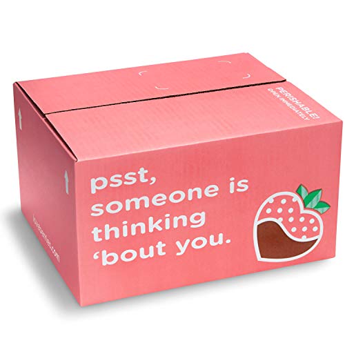 A Gift Inside Made with Ghirardelli Love is Sweet Chocolate Covered Strawberries - 12 Berries