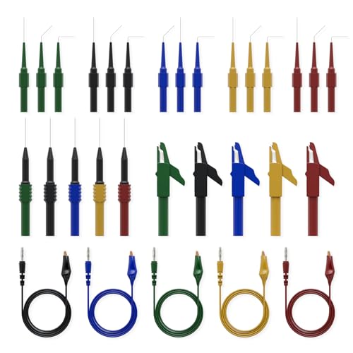 VDIAGTOOL V200 PRO Upgrade Kit Automotive Power Circuit Probe Tester with 30PCS Back Probe Kit, 12/24V Electrical Short and Open Circuit Finder AC/DC Voltage Test Activating Component 40Ft Cable