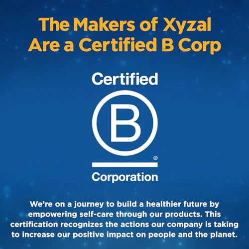 Xyzal 24 Hour Allergy Relief Medicine, Original Prescription Strength Antihistamine, Levocetirizine Dihydrochloride Tablets, 5 mg, 10 Count