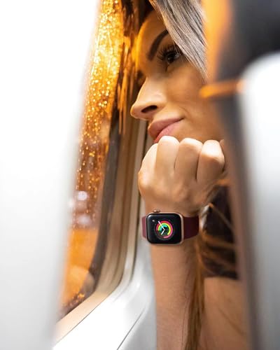 ADCNLG Sport Bands Compatible with Apple Watch Band 38mm 40mm 41mm 42mm 44mm 45mm 49mm Women Men,Soft Silicone Strap for iWatch Series Ultra 9 8 7 6 5 4 3 2 1 SE Milk Tea