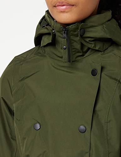 Helly Hansen Women's Welsey II Trench Insulated Waterproof Breathable Jacket, 431 Utility Green, X-Small