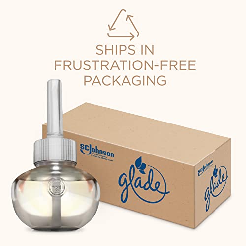 Glade PlugIns Refills Air Freshener, Scented and Essential Oils for Home and Bathroom, Apple Cinnamon, 6.7 Fl Oz, 10 Count (Packaging May Vary)