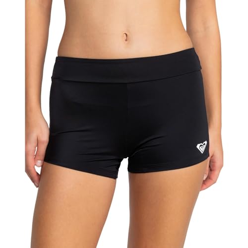 Roxy Women's Standard Beach Biker Volleyball Workout Short, Anthracite Exc