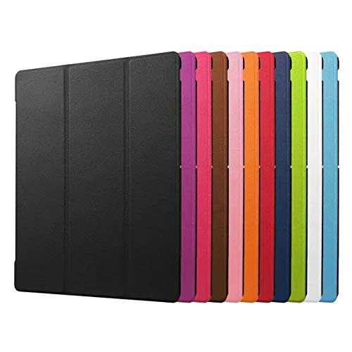 ZZOUGYY for Google Pixel C 10.2 inch Tablet Cover, Ultra Slim Folio Stand Lightweight Leather Case with Auto Sleep/Wake Up Function for Google Pixel C 10.2"(2015 Release) (Black)