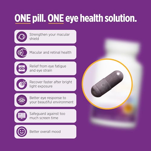 DOCTORS' PREFERRED Clinical-Grade OcuGold with Lutein and Zeaxanthin, Bilberry, Saffron for Macula & Retina Health, Digital Eye Strain, Eye Fatigue and Visual Performance - 30 Vegan Capsules