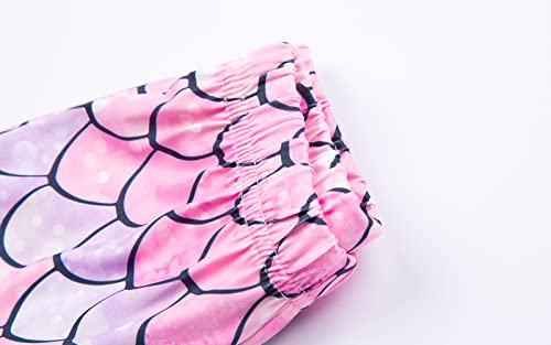 Mud Kingdom Happy Easter Toddler Girls Outfits All Over Print Cute Bunny White 4T