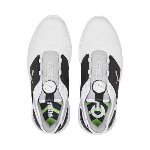 Puma 3760800615 Ignite Elevate Disc Puma White-Puma Black-Puma Silver 15 Mens