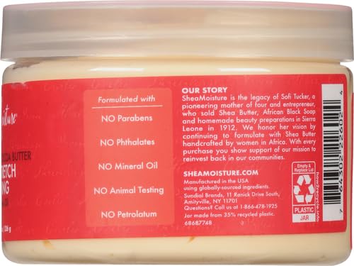 Sheamoisture Curl Stretch Pudding for Curls Red Palm Oil and Cocoa Butter with Shea Butter 11.5 oz