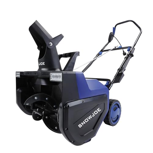 Snow Joe 15A Electric Snow Blower with Dual LED Lights, 22" Walk-Behind Machine
