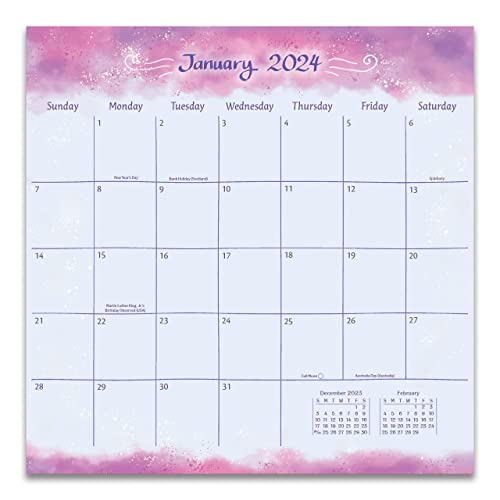 Blue Mountain Arts Mom, You Mean the World to Me-2024 Wall Calendar