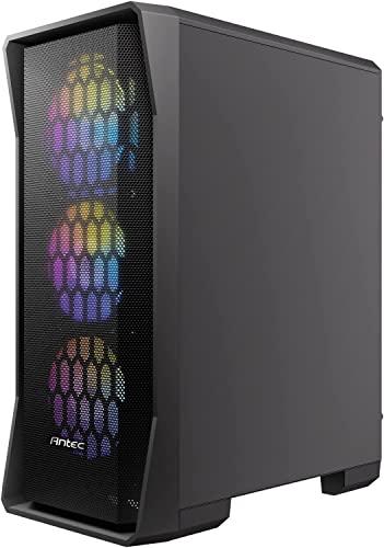 ANTEC NX Series NX360, High-Airflow Mesh Front Panel, 4 x 120mm Fans Included, Tempered Glass Side Panels, 360mm Radiator Support, Mid-Tower ATX Gaming Case