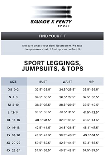 Savage X, Womens, Peak Performance High-Waist Mesh Legging, Red Cocoa, 1X