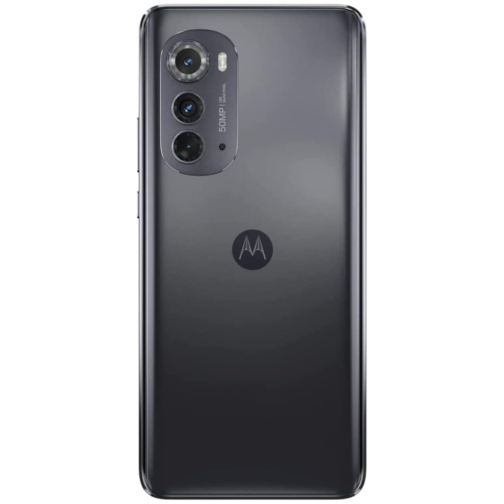 Motorola Moto Edge | 2022 | 2-Day Battery | US Version | 6/128GB | 50MP Camera | Mineral Gray (Unlocked) (Renewed)