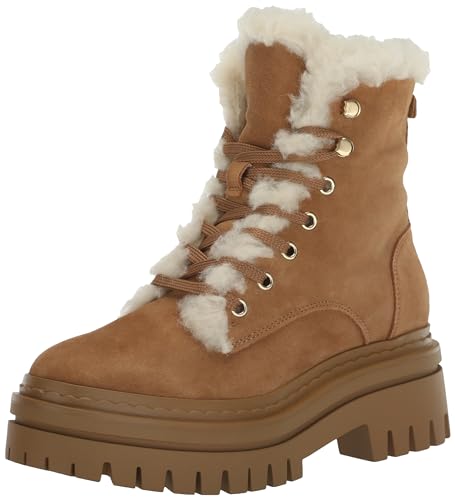 Sam Edelman Kyler Combat Boot Washed Taupe 10 Medium