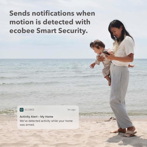 ecobee Smart Sensor 2 Pack - Comfort, Security, Energy Savings - Smart Home - Compatible with ecobee Smart Thermostats for Home