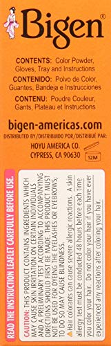 Bigen Permanent Powder Hair Color 58 Black Brown 1 ea (Pack of 4)