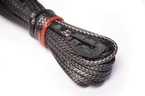 Champion 46-Foot Gray Dyneema® Synthetic Winch Rope for 2000-3500-lb. ATV/UTV Winches