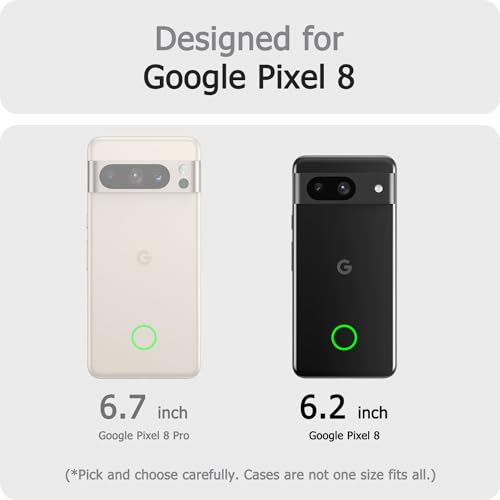 Raysmark for Google Pixel 8 Case, Ultra [Slim Thin] Scratch Resistant TPU Rubber Soft Silicone Protective Crystal Clear Case Cover for Google Pixel 8 (Clear)