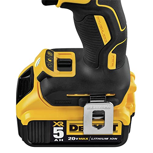 DEWALT 20V MAX XR Hammer Drill Kit, Brushless, 3-Speed, Cordless (DCD996P2)
