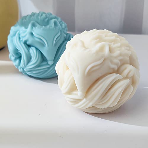 18 Pack Succulent Mold Succulent Candle Mold Handmade Succulent Silicone Mold Flower Silicone Mold for Candle Cactus Mold Peony Mold Plant Decorate Mold Candle Making Mold 3D Animal Mold