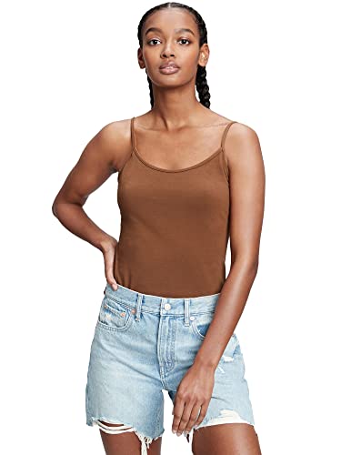 GAP Womens Fitted Cami, Espresso 433, Large US