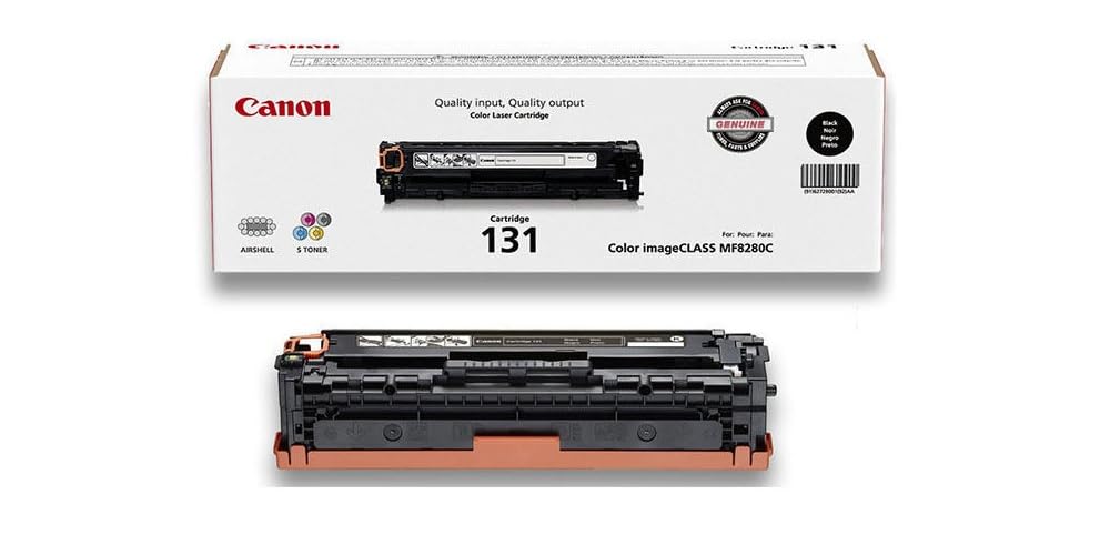 Canon 131 Toner Cartridge Bundle for imageCLASS MF8280Cw and MF628CW Printer, 1500 Sheets, Black / Cyan / Magenta / Yellow