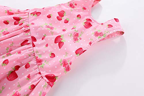 Mud Kingdom Pineapple Toddler Girl Short Set Backless 2T Fruit Pattern Pink