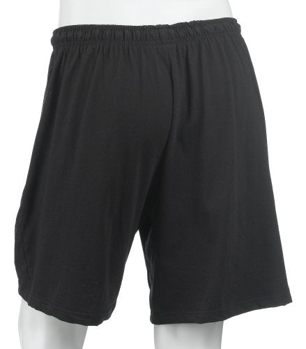 Soffe Men's Classic Cotton Pocket Short, Gunmetal/Black (2 Pack), Medium