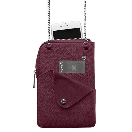 Littlearth womens NCAA Virginia Tech Hokies Pebble Smart Crossbody Purse, Team Color, 7.25” x 5"
