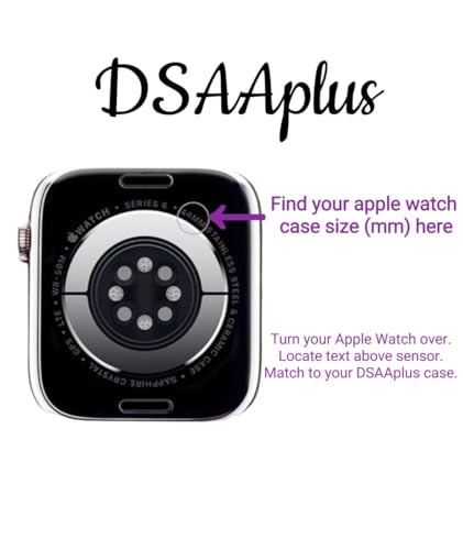 DSAAplus Gold Case Cover Screen Protector Compatible With Apple Watch Band 38mm 40mm 41mm 42mm 44mm 45mm 49mm,Ultra Thin Scratch Resistant Overall Protective Cover (38mm, silver)