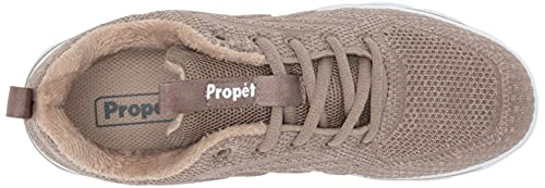 Propét Women's TravelActiv Allay Sneaker, Black, 7 Narrow