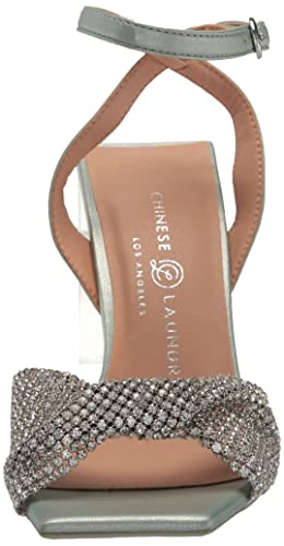 Chinese Laundry Women's Galda Heeled Sandal, White Mesh, 11
