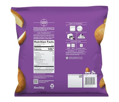 Strong Roots Crispy Skinny Fries, 20 oz