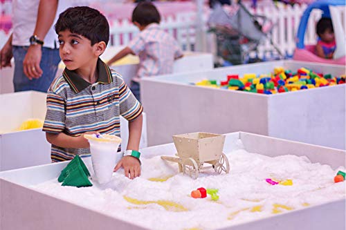 SnoWonder Instant Snow Fake Artificial Snow, Also Great for Making Cloud Slime - Mix Makes 1 Gallons of Fake Snow