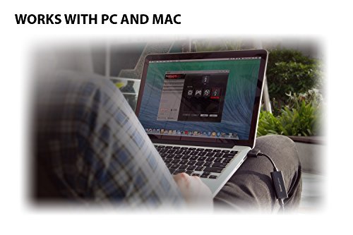 Creative Sound Blaster Play! 3 External USB Sound Card for Windows and Mac. 24-Bit 96Khz playback. Plug and Play, No Drivers Required