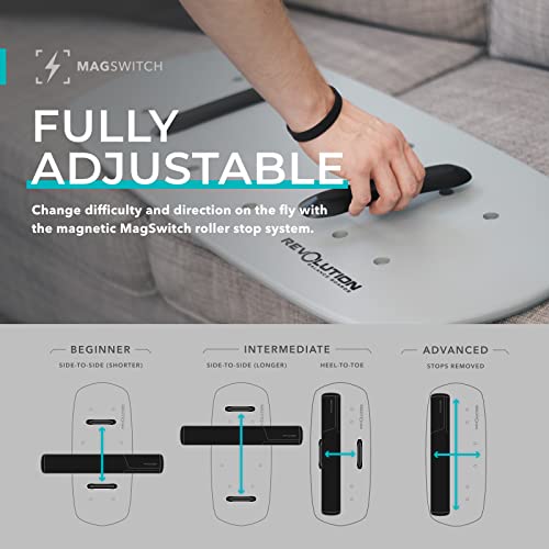 Revbalance Swell 2.0 - Surf & Paddle Balance Board Trainer (Reef - Teal)