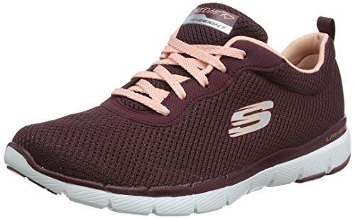 Skechers Women's Ultra Flex Trainers, Purple/Pink, 8.5