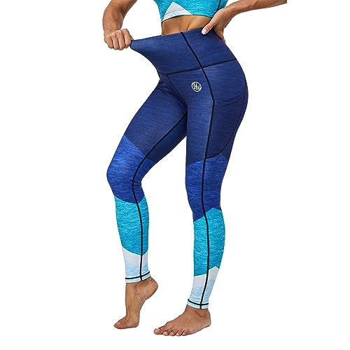 UIUO-UIPEU High Waisted Leggings with Pockets for Women Tummy Control Yoga Pants Capri Gym Workout Leggings for Women Catwalk 3X-Large