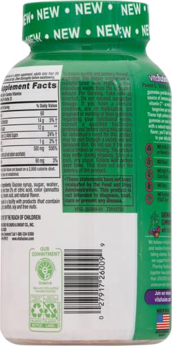 Vitafusion Extra Strength Power C Gummy Vitamins, Tropical Citrus Flavored Immune Support (1) Vitamins, 92 Count