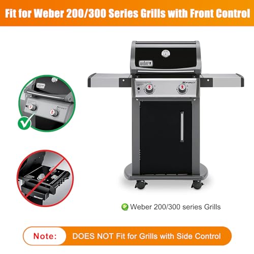 Barbqtime 66355 Grill Igniter Button for Weber Genesis II 410/210 Gas Grills (2017+), Grill Igniter Replacement for Weber Genesis II E-410 SE-410 LX410 E-210, Igniter Kit for Weber 66355