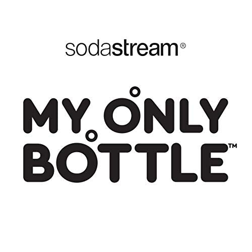 SodaStream 0.5 Liter My Only Bottle Black, 1 Count