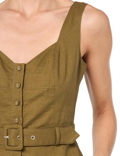 PAIGE Women's ARIENNE Dress, Military Green