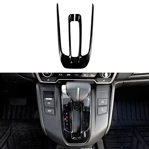 Naisec for Honda CR-V Gearshift Plate Cover Inner Frame Transmission Trim Internal Black Texture molding, Applicable to CRV 2022 2021 2020 2019 LX EX-L (Black, Gas Version)