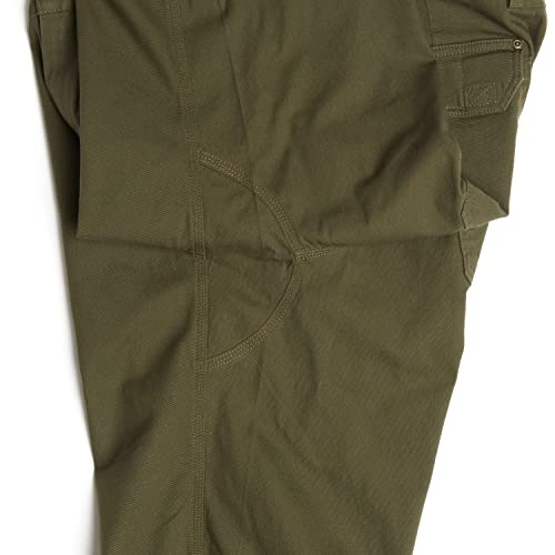 Smith's Workwear Men's Stretch Cargo Utility Short, Black Olive, 32